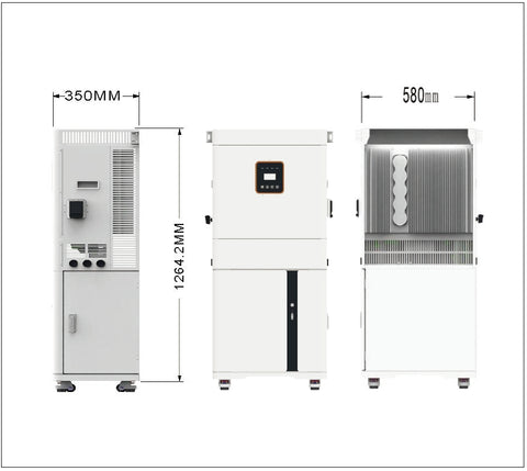 Integrated Hybrid-Grid Solar System 5KVA+5KWh