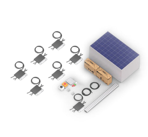 380v Micro Inverter Solar Energy System On-Grid 10-100KW