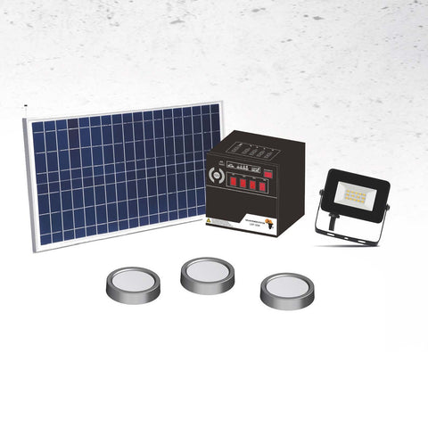 DC Solar Home Lighting System
