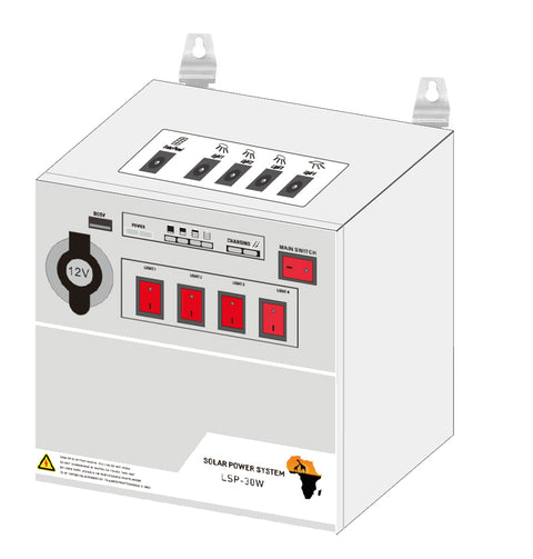 DC Solar Home Lighting System