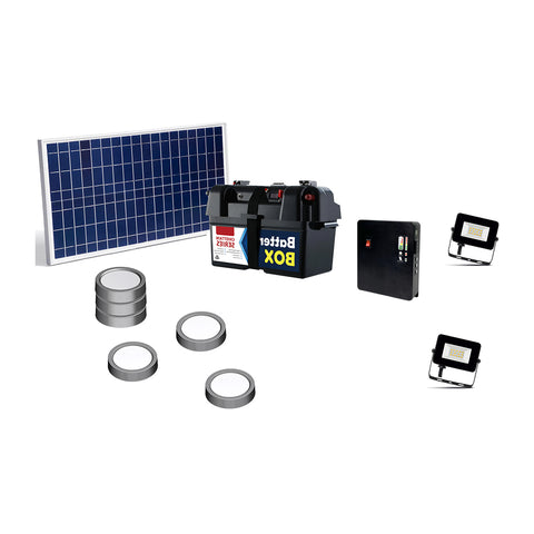 DC Solar Home Lighting System 1000W 1200W