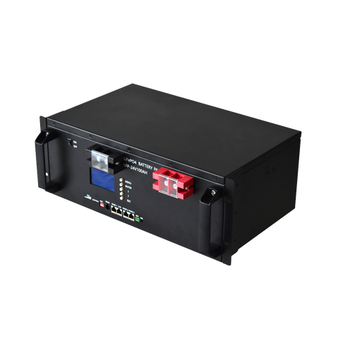 25.6V LiFePo4 Rack Battery 100AH 200AH