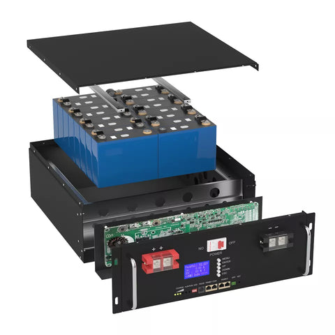 25.6V LiFePo4 Rack Battery 100AH 200AH