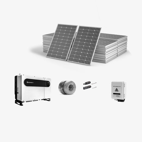 Solar System (on Grid) Three-Phase  50W/60W/70W/80W