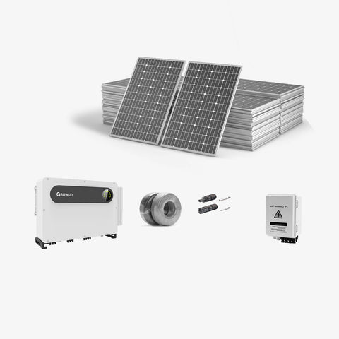 Solar System (on Grid) Three-Phase  100W/110W/120W/125W